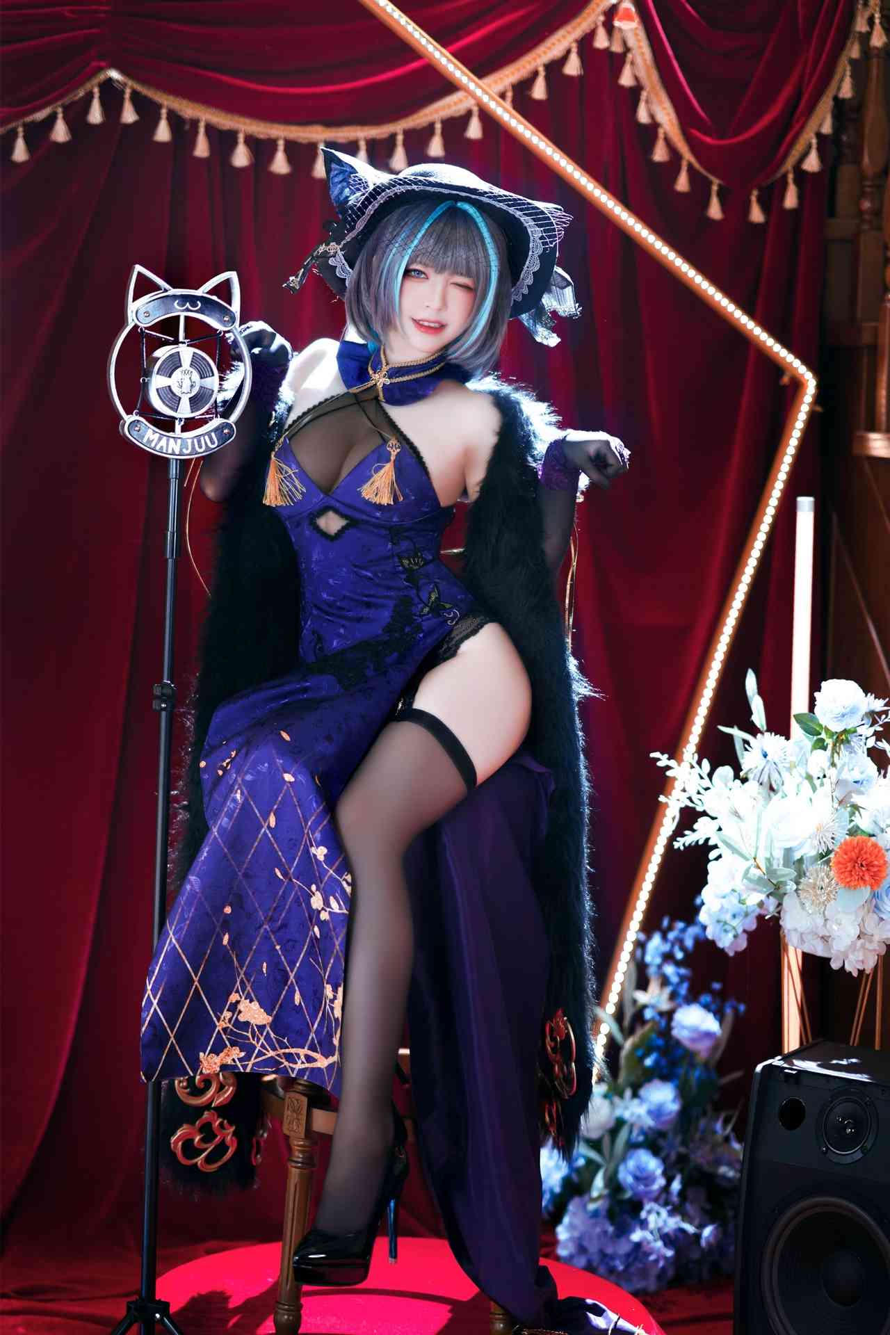 NO.027半半子柴郡旗袍魅力展示【64P】-可宝主
